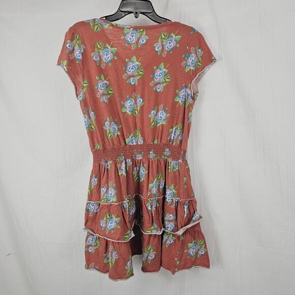 Matilda Jane Looks To Frill Floral Tiered Ruffle Dress Women's Size Medium - Picture 7 of 7